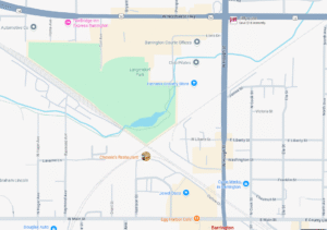 barrington il map (medium)